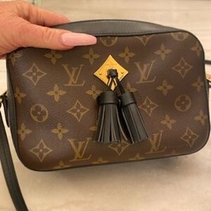 Louis Vuitton Monogram Crossbody with Black Tassels